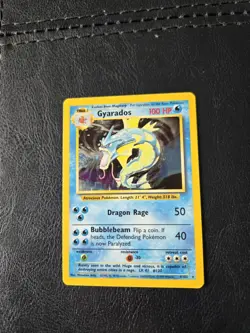 Gyarados 6/102 - Base Set Unlimited Holo Rare Pokemon TCG HP - Image 1