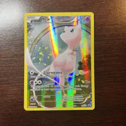 Pokemon Mew Mythical P.M. Coll. Full Art Promo XY110 - RARE CARD - PROMO CARD - Image 1
