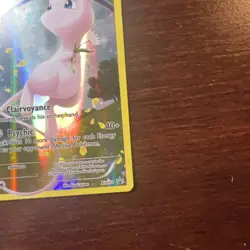 Pokemon Mew Mythical P.M. Coll. Full Art Promo XY110 - RARE CARD - PROMO CARD - Image 4
