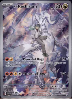 N's Reshiram #167/159 Illustration Rare Journey Together Pokemon 2025 NM - Image 1