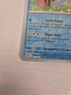 Seaking 119/165 Pokemon TCG Scarlet & Violet 151 Reverse Holo - Image 2