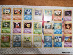 Pokemon 3 Complete Sets - Common & Uncommon Base, Jungle & Fossil Sets - Image 1