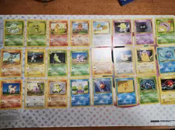 Pokemon 3 Complete Sets - Common & Uncommon Base, Jungle & Fossil Sets - Image 2