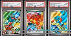 2026 Pokemon First Partner Kanto Set PSA 10 SEQUENTIAL SET - 037, 038, 039 - Image 1