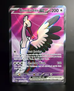 Pokemon TCG - BOMBIRDIER EX - 234/182 - FA ULTRA RARE - PARADOX RIFT (2023) - NM - Image 1