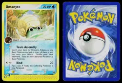 OMANYTE 70/100 COMMON SANDSTORM POKEMON MP - Image 3