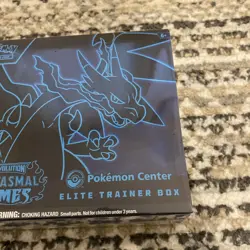 Phantasmal Flames Pokemon Center ETB Pokemon TCG Sealed New in Acrylic Case - Image 2