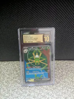 2023 Pokemon Scarlet & Violet Spidops ex Special Illustration Rare CGC 10 - Image 3