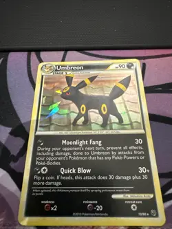 Pokemon TCG Umbreon Undaunted 10/90 Holo Holo Rare - Image 2