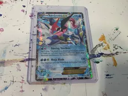 Pokemon TCG Ash-Greninja EX XY133 XY Black Star Promo NM-LP - Image 1