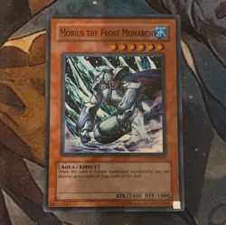 Yu-Gi-Oh! Mobius the Frost Monarch Ultra Rare Foil 1st Ed SOD-EN022 Konami EN - Image 1