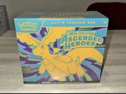 POKEMON TCG MEGA EVOLUTION ASCENDED HEROES ETB ELITE TRAINER BOX FCTRY SEALED D - Image 1