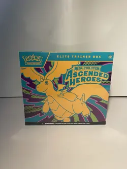 Pokemon TCG Mega Evolution Ascended Heroes Elite Trainer Box ETB NEW & SEALED - Image 1