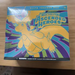 Pokemon TCG: Mega Evolution Ascended Heroes ETB Elite Trainer Box - New & Sealed - Image 1