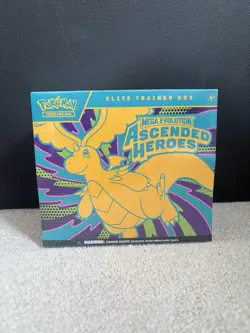 Pokemon TCG Mega Evolution Ascended Heroes Elite Trainer Box (ETB) Sealed - Image 1