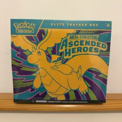 Pokemon TCG Mega Evolution: Ascended Heroes Elite Trainer Box (SEALED) - Image 1