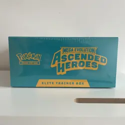 Pokemon TCG Mega Evolution Ascended Heroes Elite Trainer Box ETB – New & Sealed - Image 3