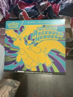 Pokemon TCG: Mega Evolution—Ascended Heroes Elite Trainer Box (Sealed) - Image 1