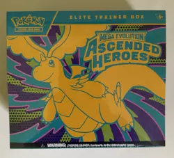 Pokemon TCG Mega Evolution Ascended Heroes Elite Trainer Box New Sealed! - Image 1
