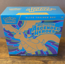 Pokemon TCG Mega Evolution Ascended Heroes Elite Trainer Box - New & Sealed - Image 1