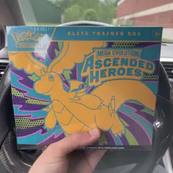 Pokemon TCG Mega Evolution Ascended Heroes Elite Trainer Box ETB Factory Sealed - Image 1