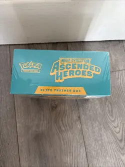 Pokemon TCG: Mega Evolution Ascended Heroes Elite Trainer Box SEALED - Image 2
