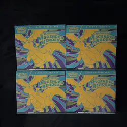 Pokemon Mega Evolution Ascended Heroes Elite Trainer Boxes SEALED Lot of 4 - Image 1