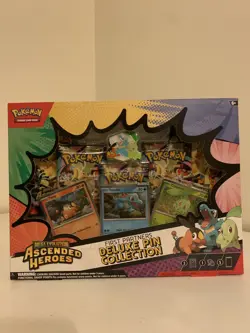 Pokemon TCG - Ascended Heroes First Partners Deluxe Pin Collection Box Sealed - Image 1