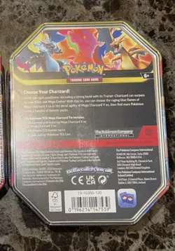 Pokemon TCG | Mega Charizard Tin | Mega Charizard Y ex | Brand New Sealed - Image 3