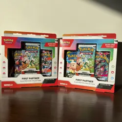 2x Pokemon First Partner Illustration Collection Series 2 Factory Sealed ✅✅ - Image 1