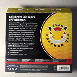 Pokemon Trading Card Game TCG - Pokemon Day 2026 Collection - Brand New Sealed!! - Image 2