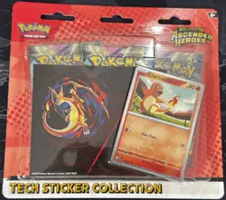 Pokemon Ascended Heroes | Charmander & Gastly Tech Sticker Collection | Sealed - Image 2