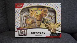 Pokemon TCG 151 Zapdos ex Collection Box – Sealed – SV151 Promo – AU Stock - Image 1