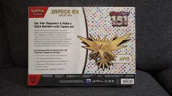 Pokemon TCG 151 Zapdos ex Collection Box – Sealed – SV151 Promo – AU Stock - Image 2