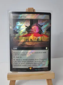 Diamond City-967 Extended - Surge Foil MTG Fallout NM - Image 1