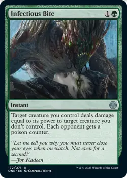 Infectious Bite - Phyrexia: All Will Be One (ONE) (Foil) - Image 1