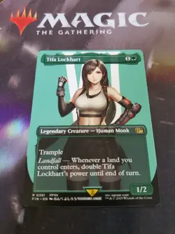 Mtg. Tifa Lockhart. Borderless. Final Fantasy. Pack Fresh - Image 1