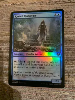Karfell Harbinger Foil - MTG Magic Cards - Kaldheim - Image 1