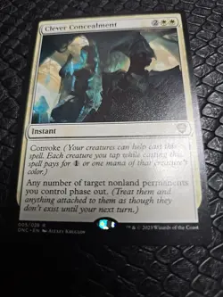 MTG Clever Concealment 005 ONC Rare NM/M Phyrexia Magic the Gathering - Image 1