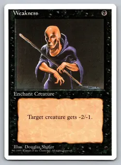 MTG Magic: The Gathering 4th Edition Weakness - Image 1