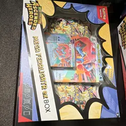 Pokemon TCG Mega Evolution Ascended Heroes Mega Feraligatr EX Box Promo English - Image 1