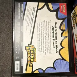 Pokemon TCG Mega Evolution Ascended Heroes Mega Feraligatr EX Box Promo English - Image 2