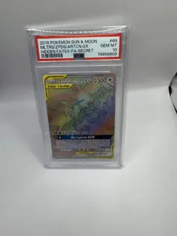 Pokemon Moltres & Zapdos & Articuno GX Hidden Fates 69/68 PSA 10 GEM - Image 1