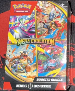 Pokemon TCG: Mega Evolution Booster Bundle 6 PACKS FACTORY SEALED NEW - Image 3