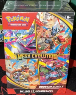 Pokemon TCG: Mega Evolution Booster Bundle 6 PACKS FACTORY SEALED NEW - Image 4
