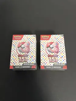 Pokemon TCG 151 Booster Bundle LOT OF 2 BRAND NEW SEALED - Image 1
