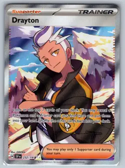 Drayton 232/191 Ultra Rare Surging Sparks Pokemon Holo Near Mint - Image 1