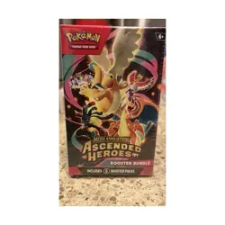 Pokemon TCG Mega Evolution Ascended Heroes Booster Bundle Sealed 6 Packs New. - Image 1