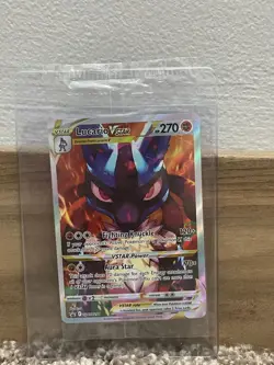 2023 Pokemon Lucario VSTAR SWSH 291 Black Star promo sealed - Image 1