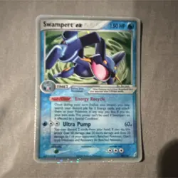 Swampert ex Crystal Guardians 98/100 Holo Rare 2006 Pokemon TCG Card English - Image 1